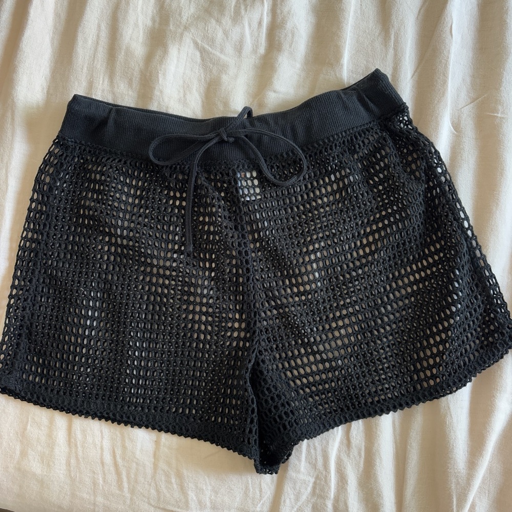 Shade and shore crochet shorts